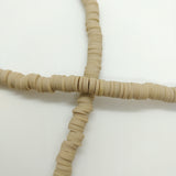 Perles heishi 4/6mm - plusieurs coloris disponible