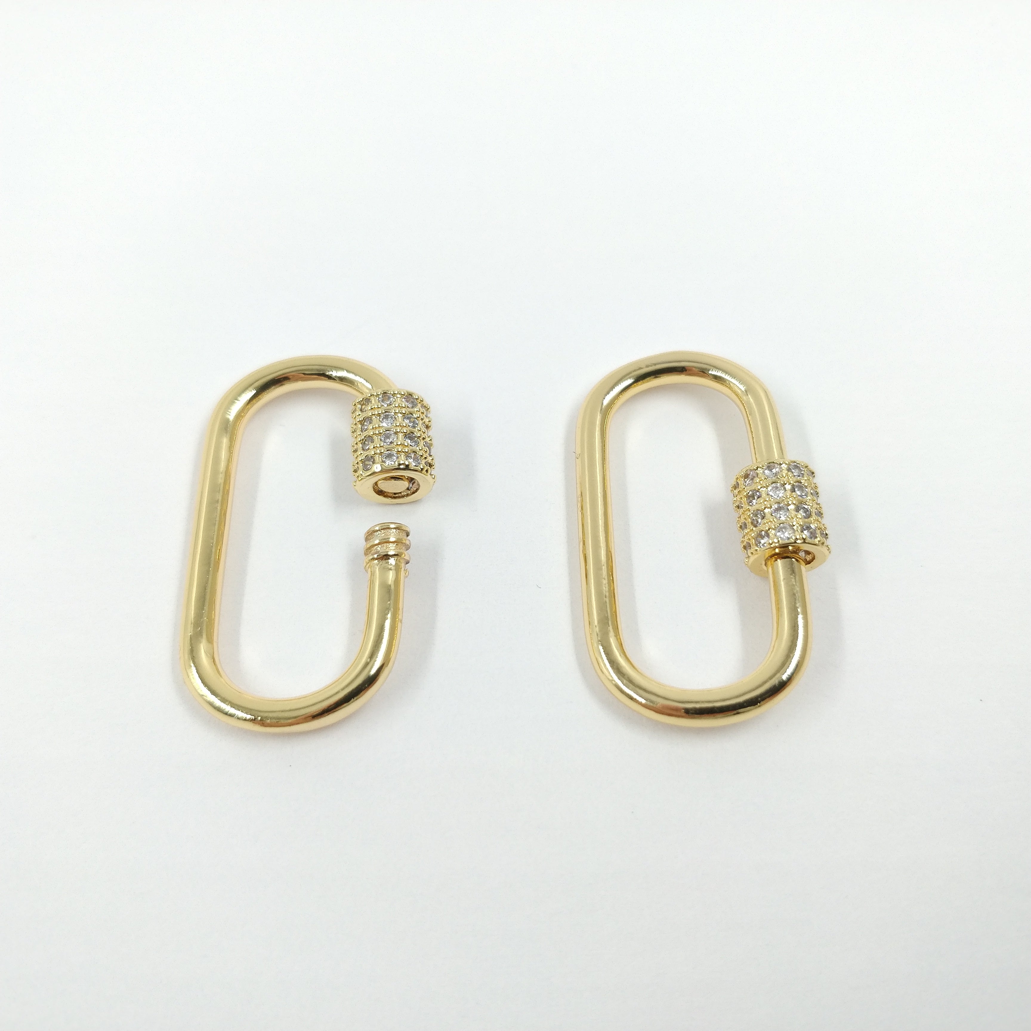 Fermoir à vis strass