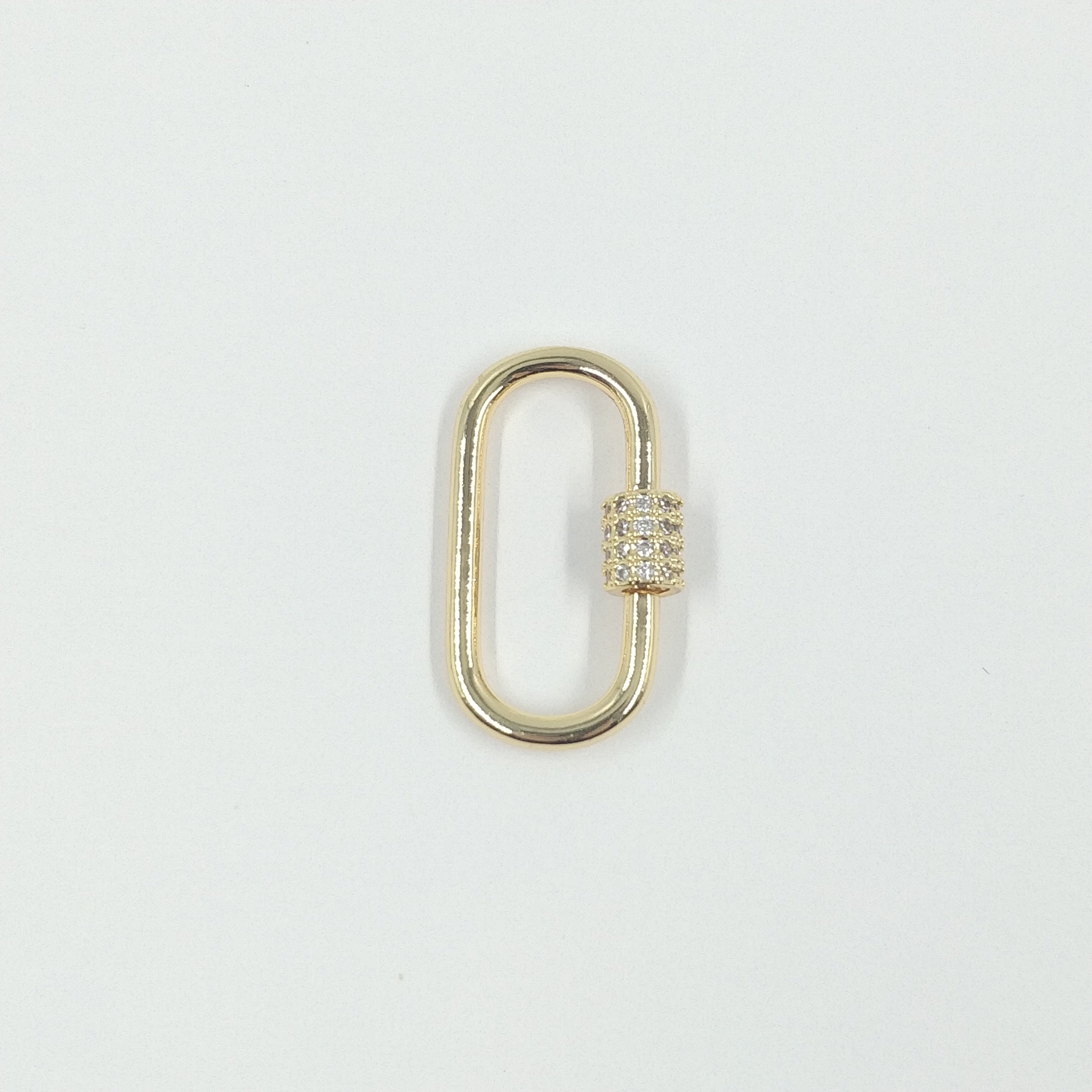 Fermoir à vis strass