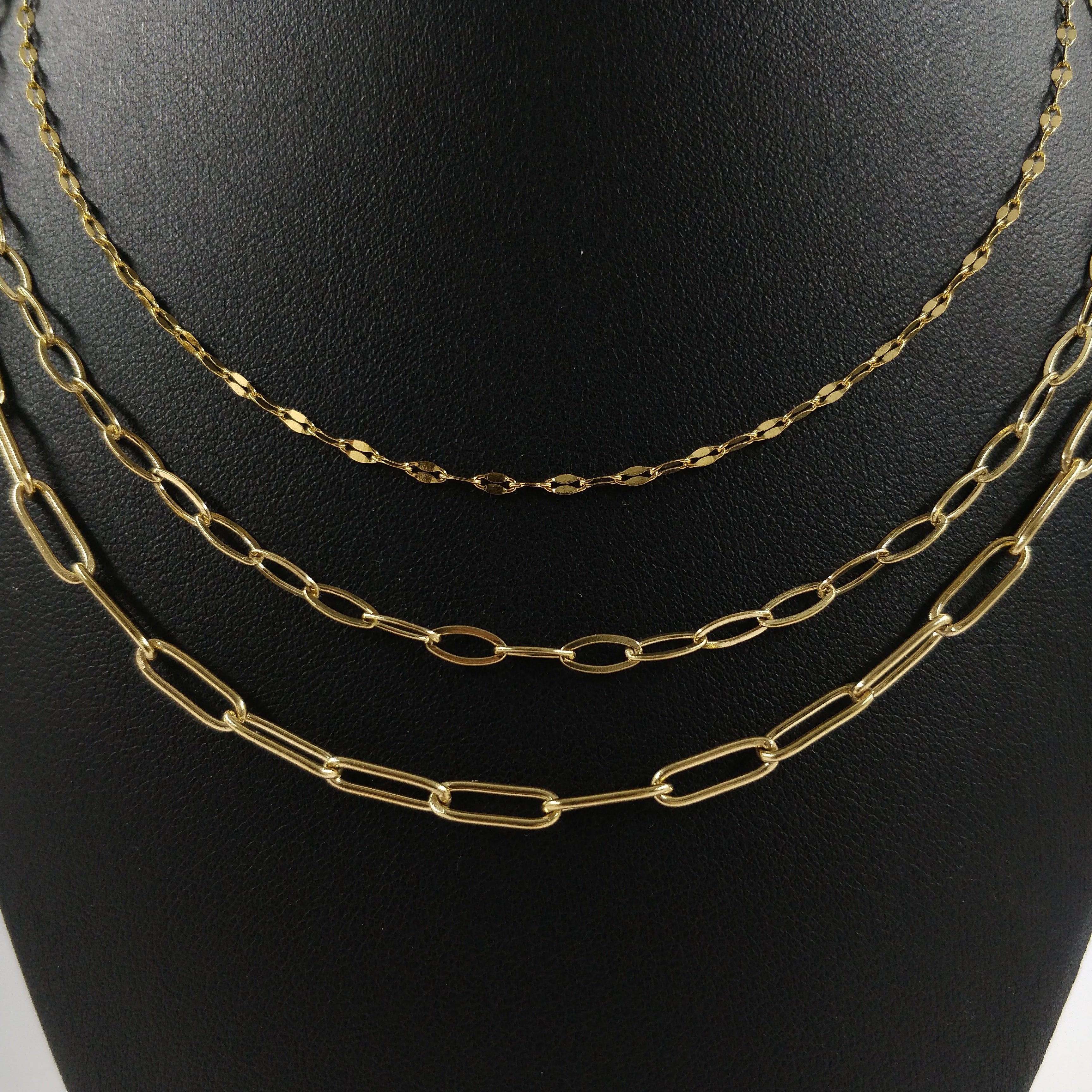 Collier maille trombone