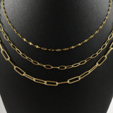 Collier maille trombone