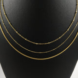 Collier chaîne fine
