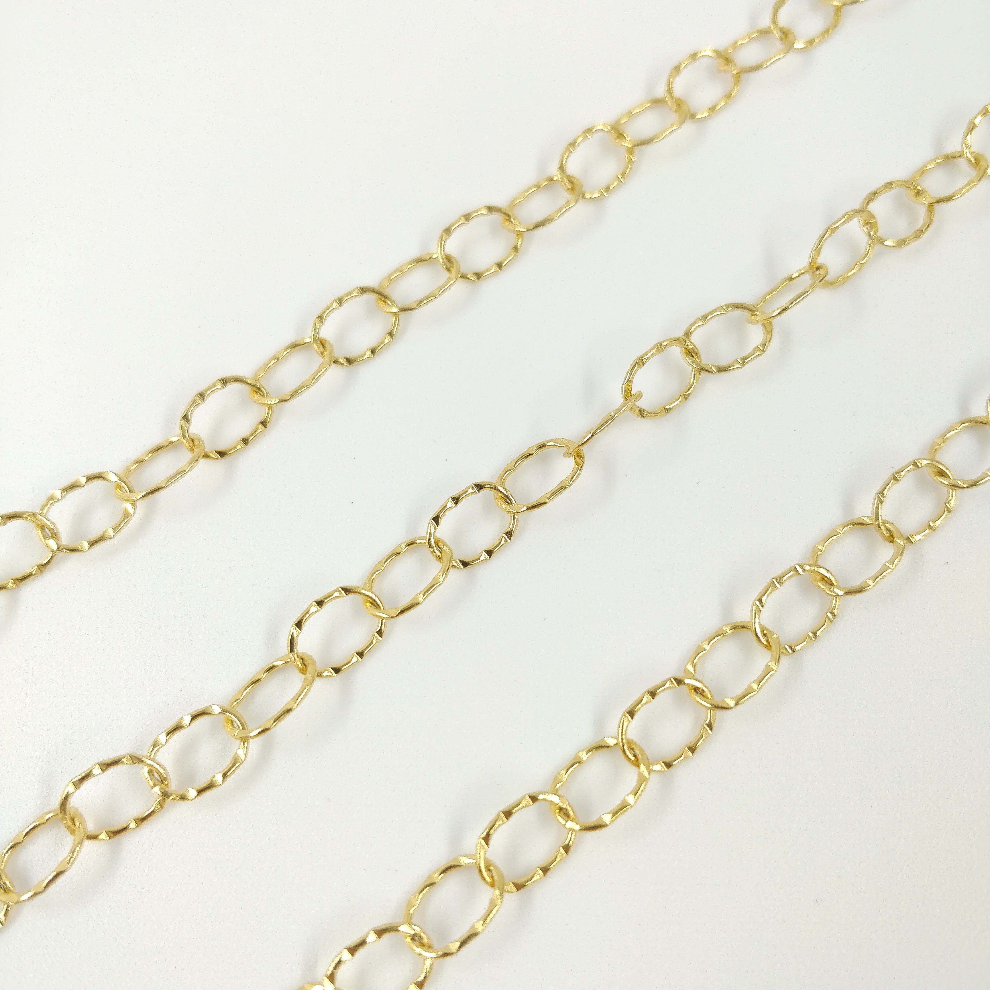 Chaîne œuf striée