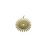 Pendentif soleil rond
