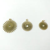 Pendentif soleil rond