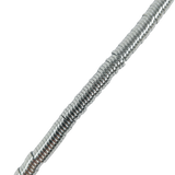 Heishi en hématite argenté