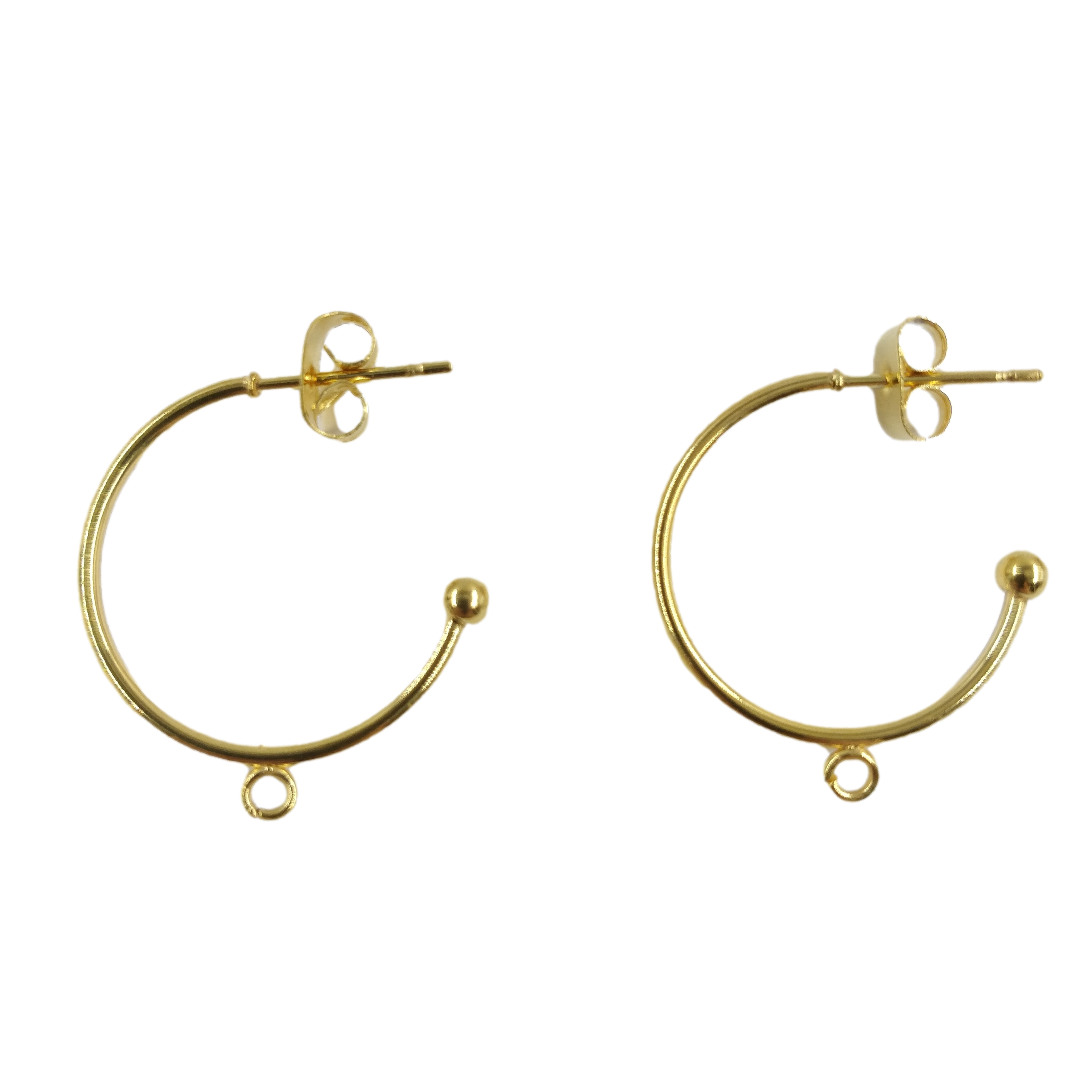 Créole semi-ouverte avec boucle