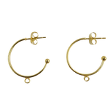 Créole semi-ouverte avec boucle