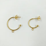 Créole semi-ouverte avec boucle