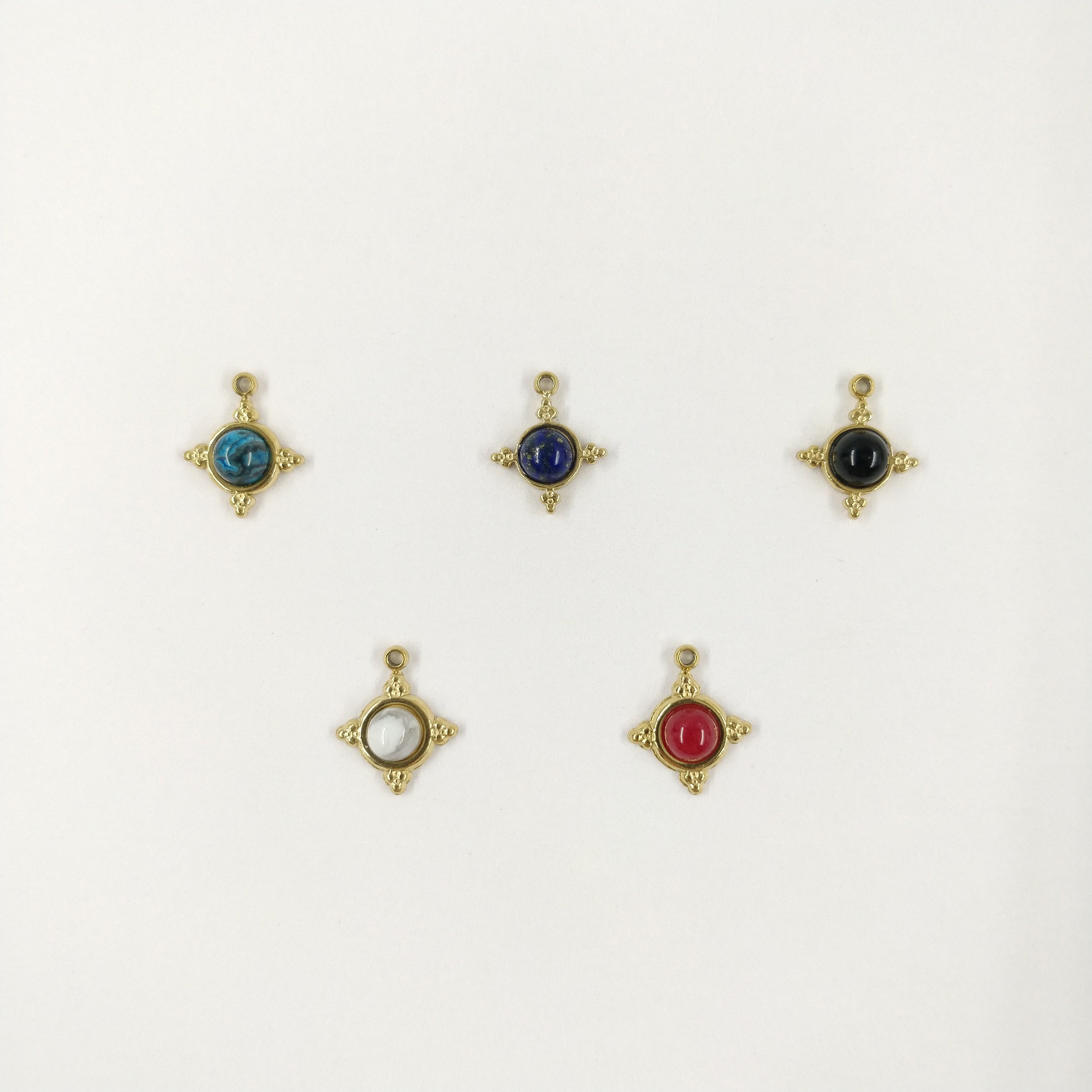 Pendentif pierre d'étoile