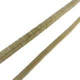 Heishi carré en hématite doré