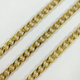 Chaîne gourmette plate