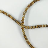 Heishi donut en pierre