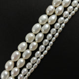 Perle d'eau douce olive