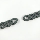 Chaîne acrylique pastel 15x18mm/17x23mm