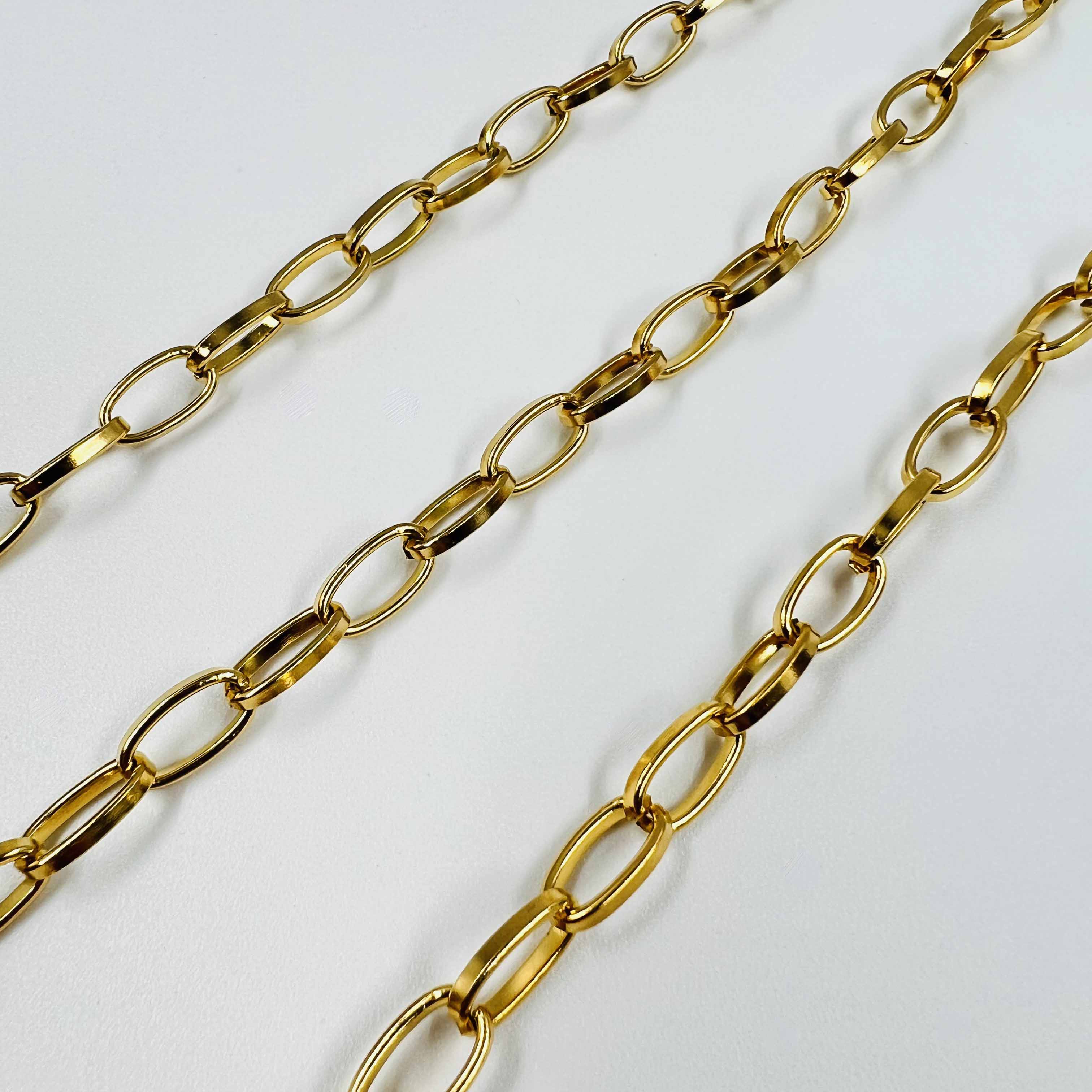 Chaine ovale rectangle