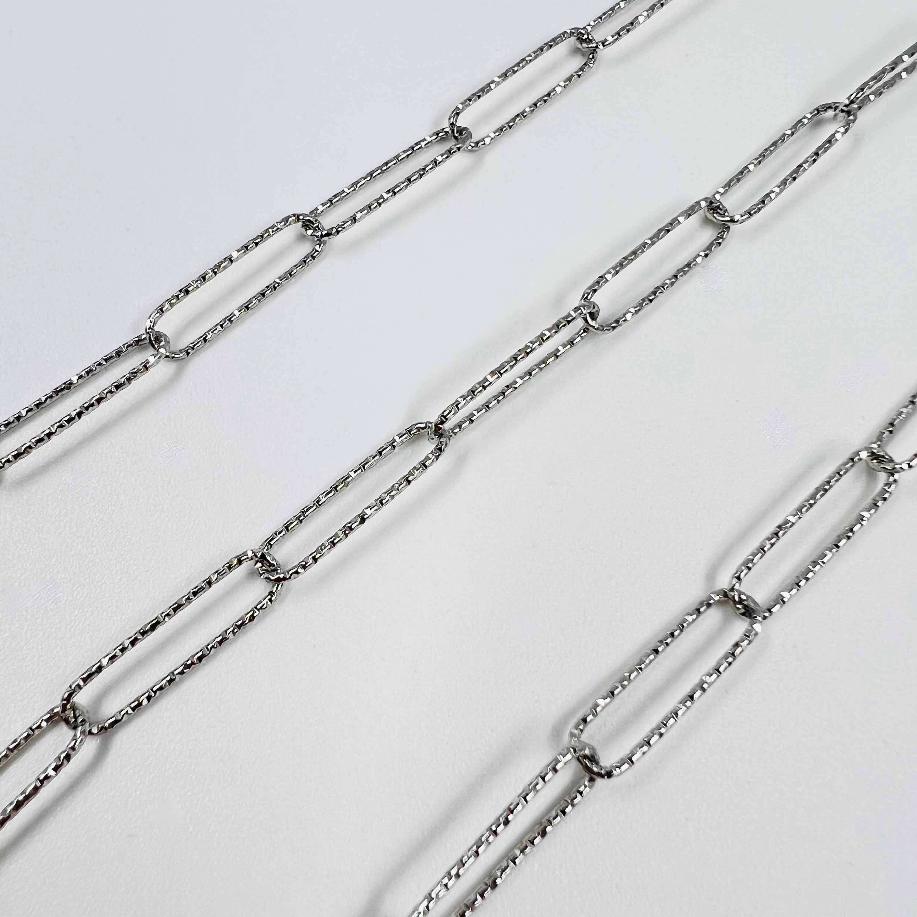 Chaîne trombone filante acier