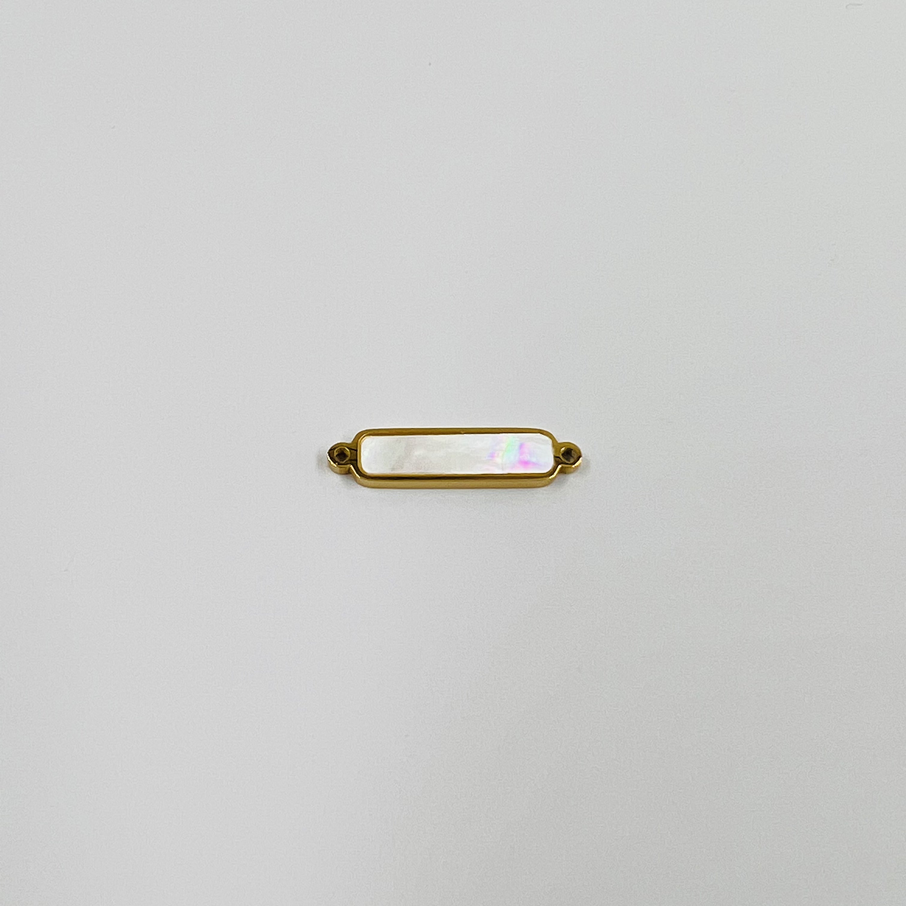 Amulette nacre rectangle