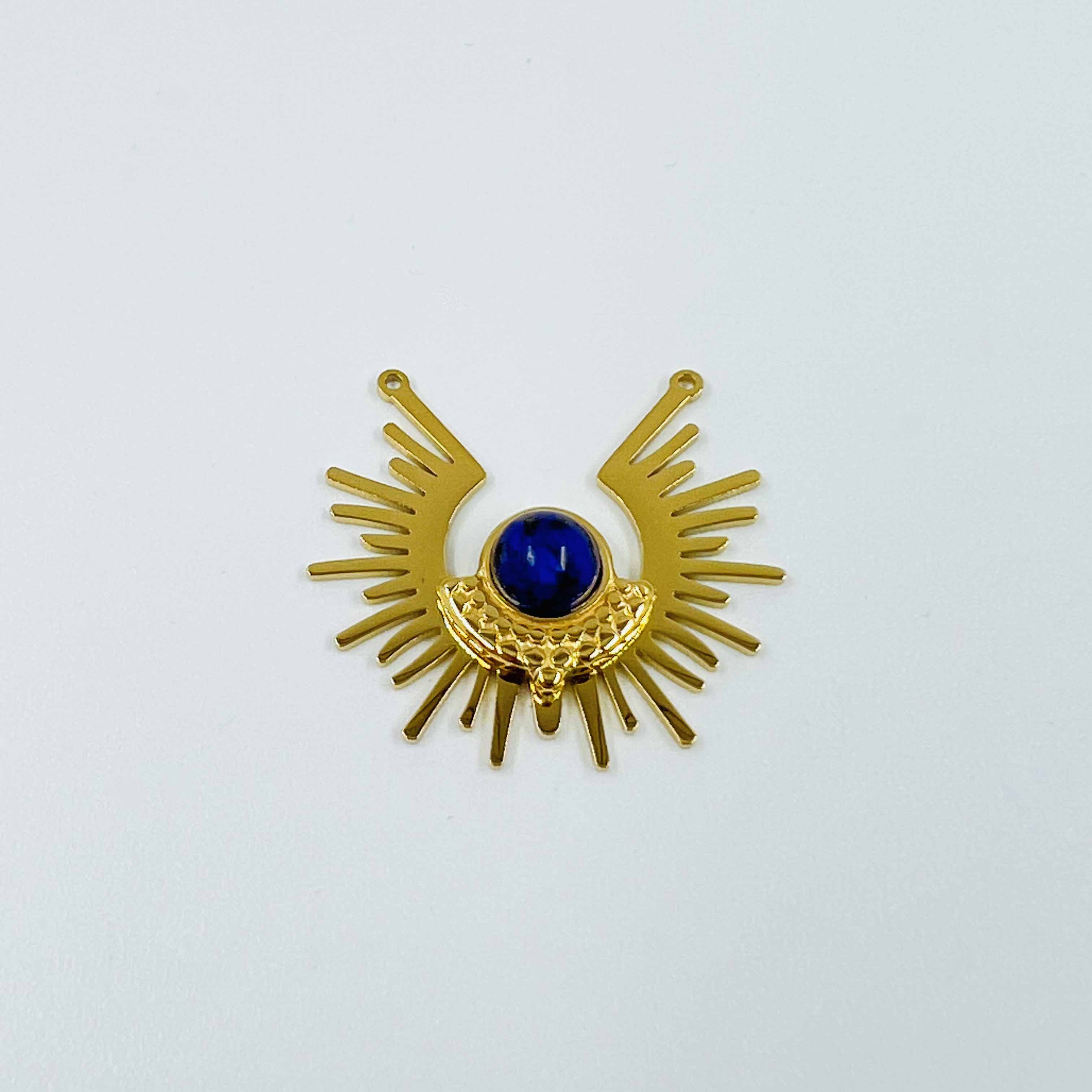 Connecteur soleil bleu