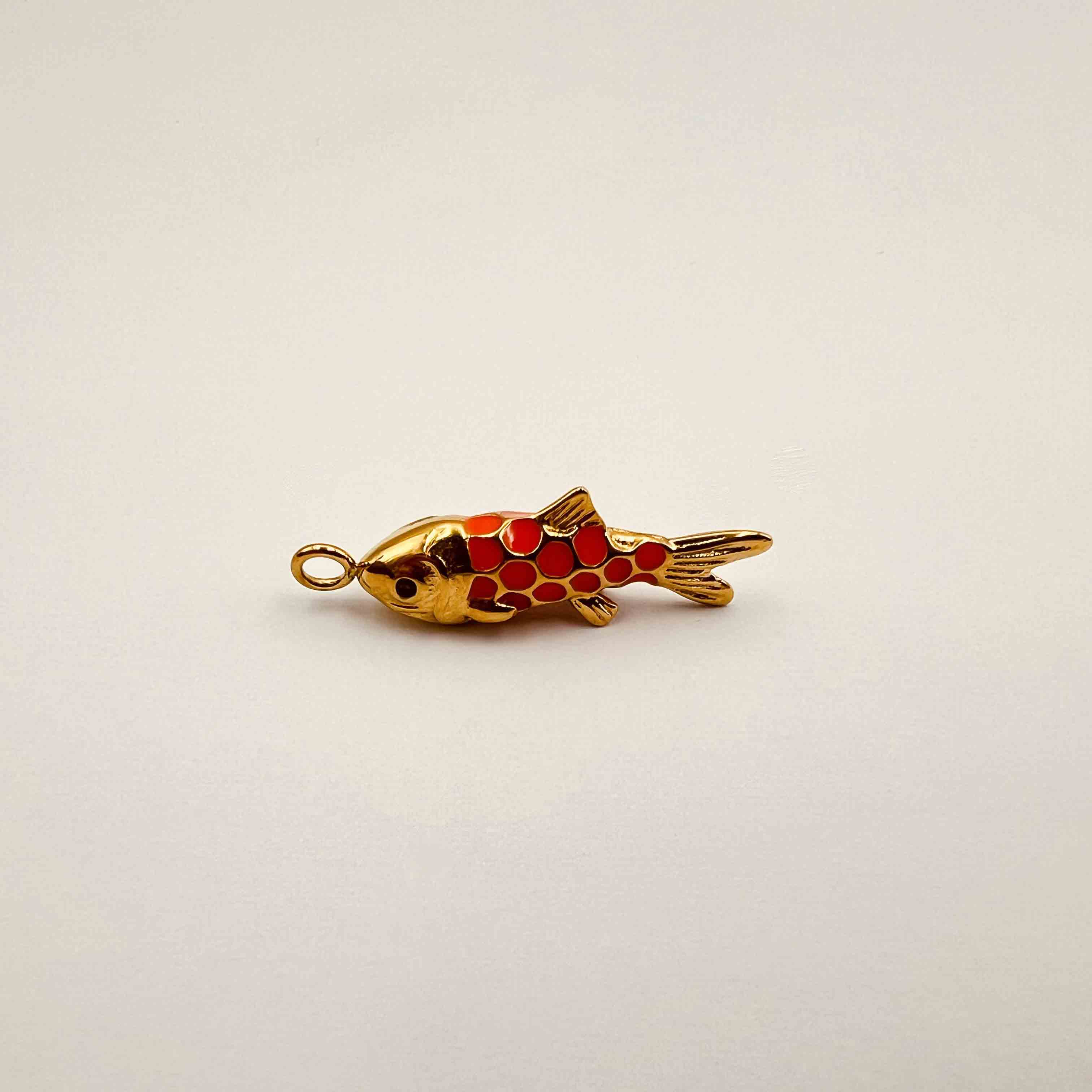 Poisson coloré (27x6mm)