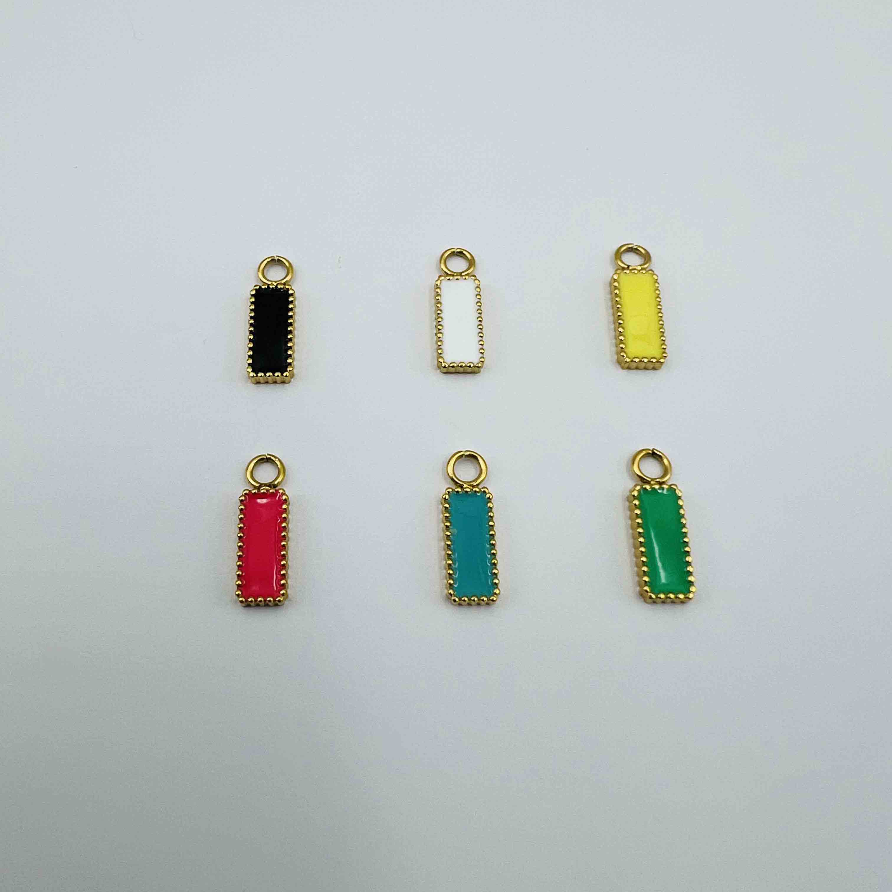 Rectangle coloré (15x4mm)