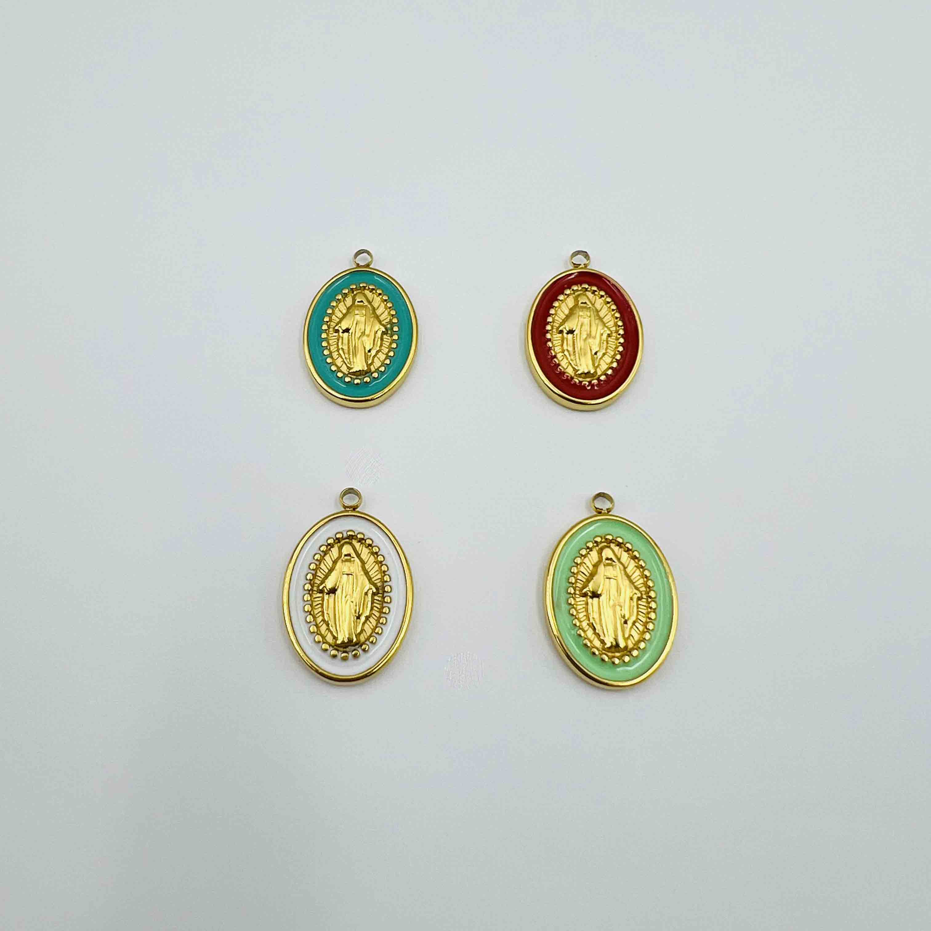 Pendentif de la vierge (19x12mm)