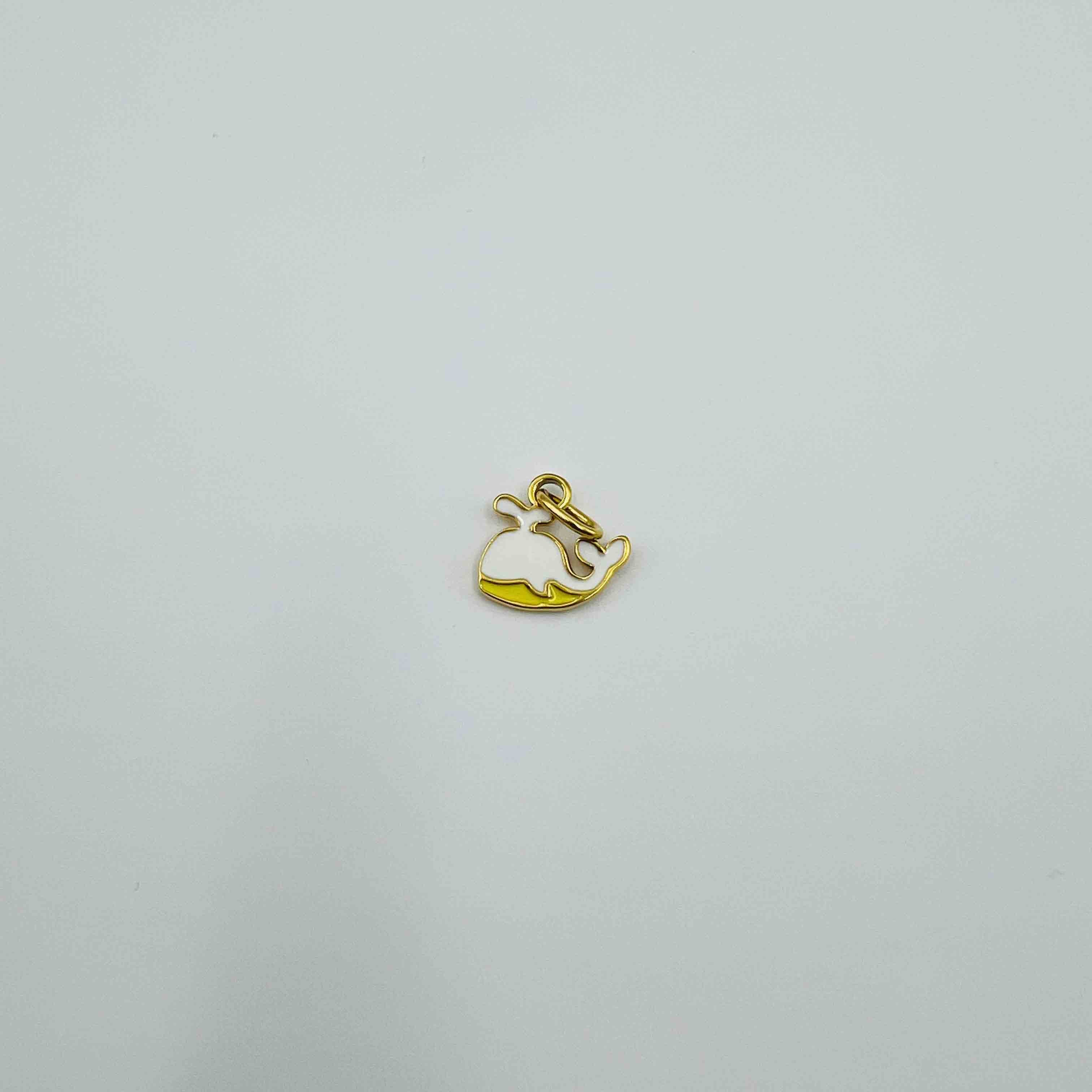 Baleine émaillée (14x9mm)