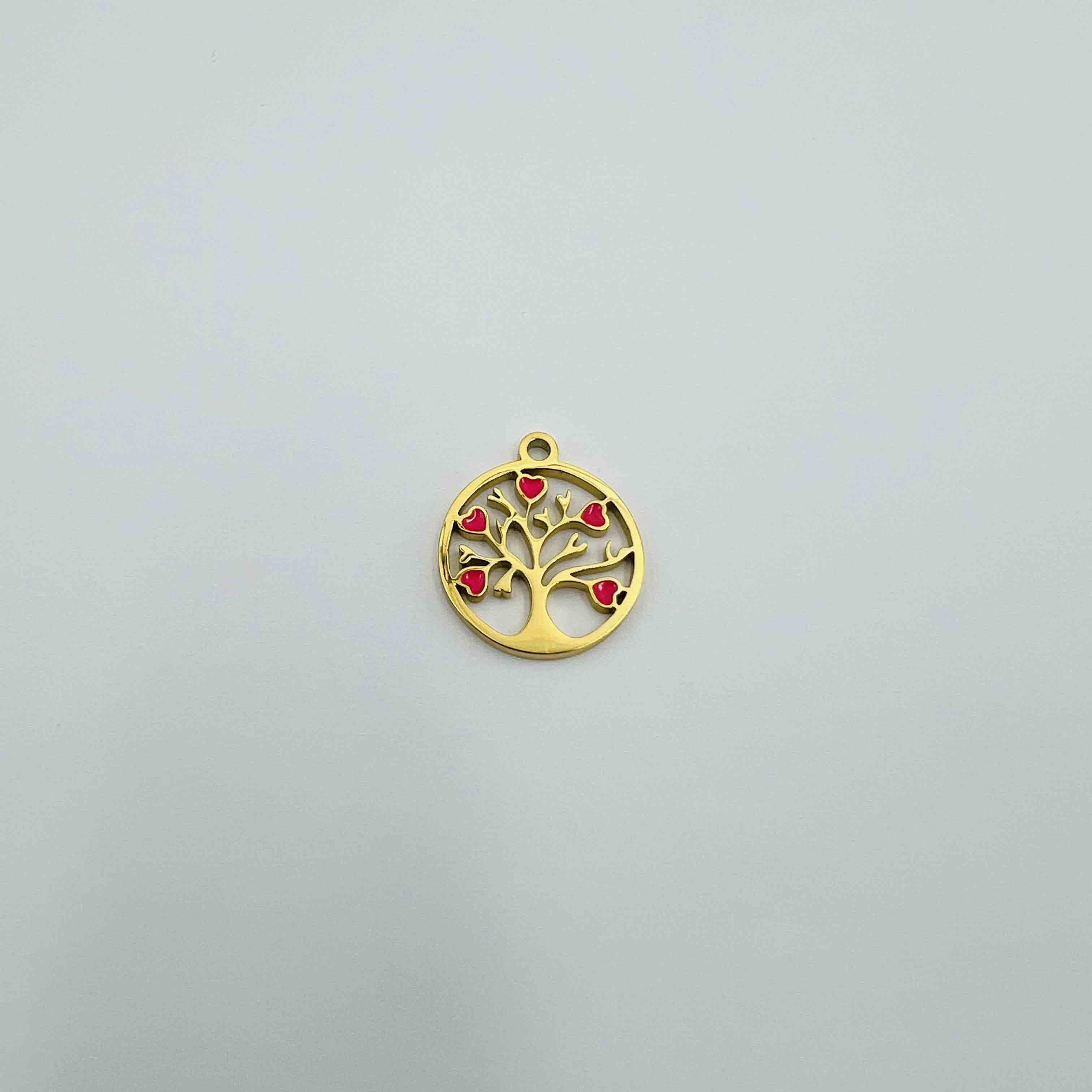 Arbre de vie coloré (15x15mm)