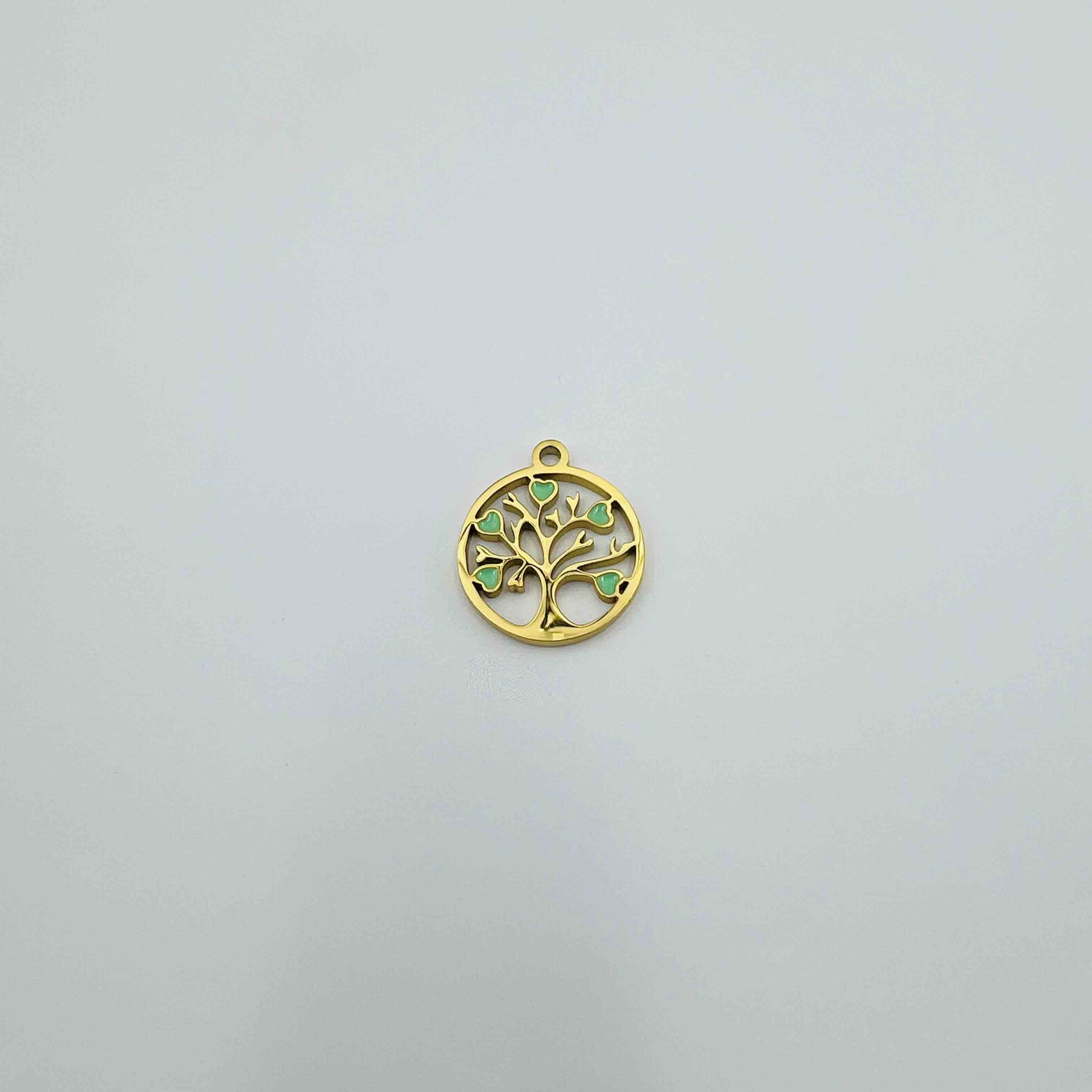Arbre de vie coloré (15x15mm)