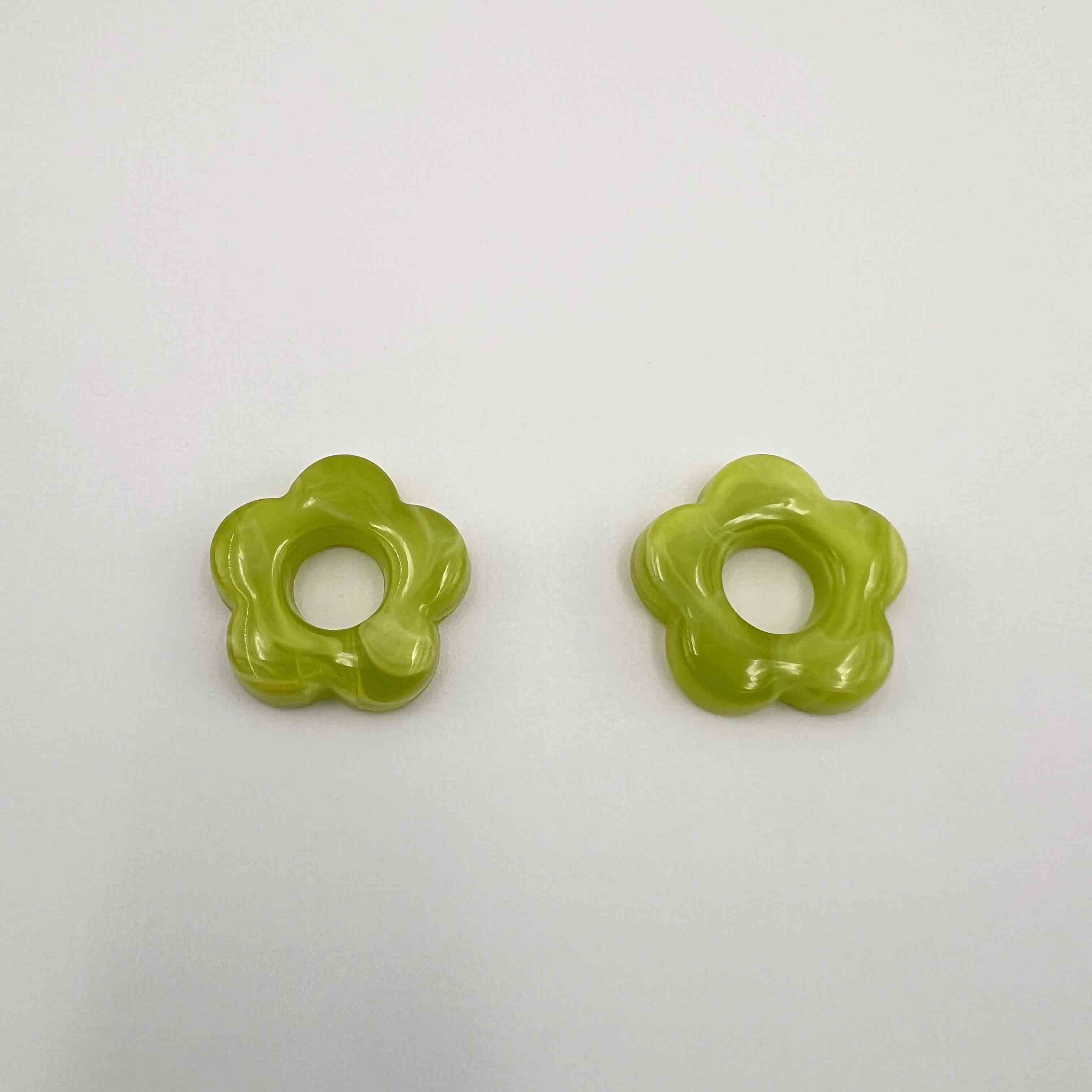 Fleur acrylique 21mm x2 - Série 2