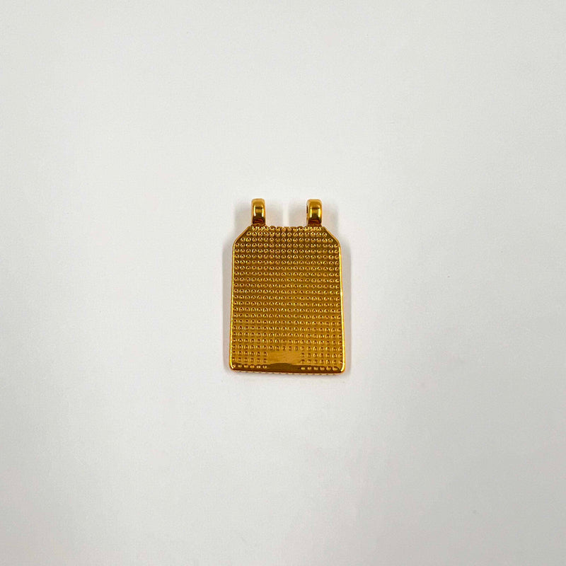 Pendentif Cœur Sacré – Émaillé Coloré