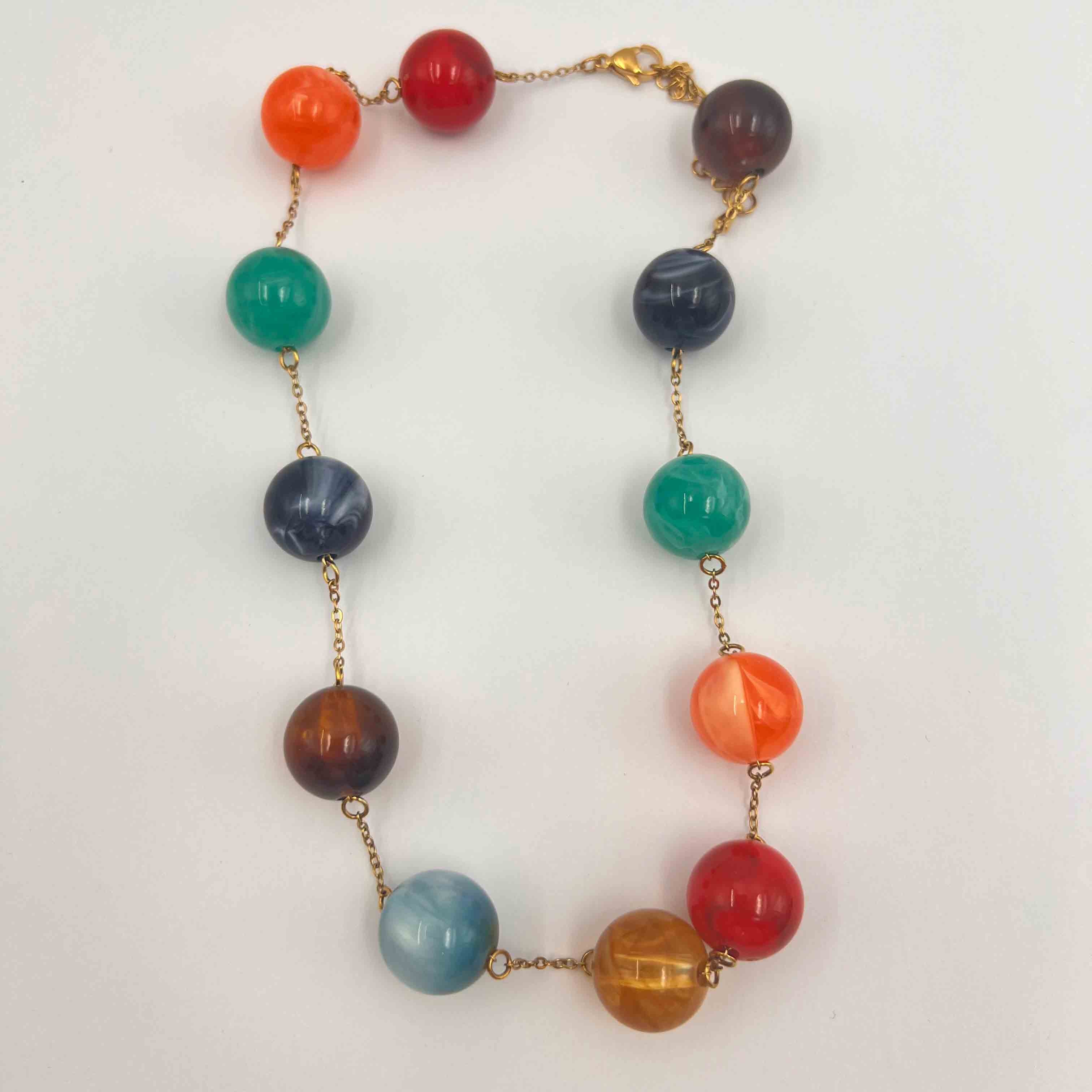 Collier boule multi