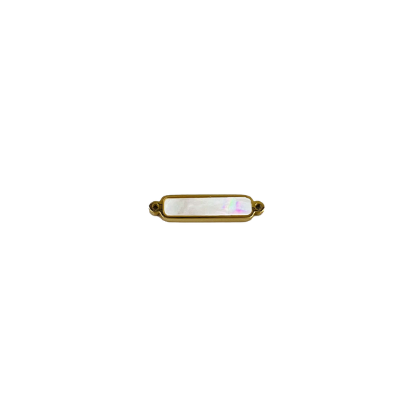 Amulette nacre rectangle
