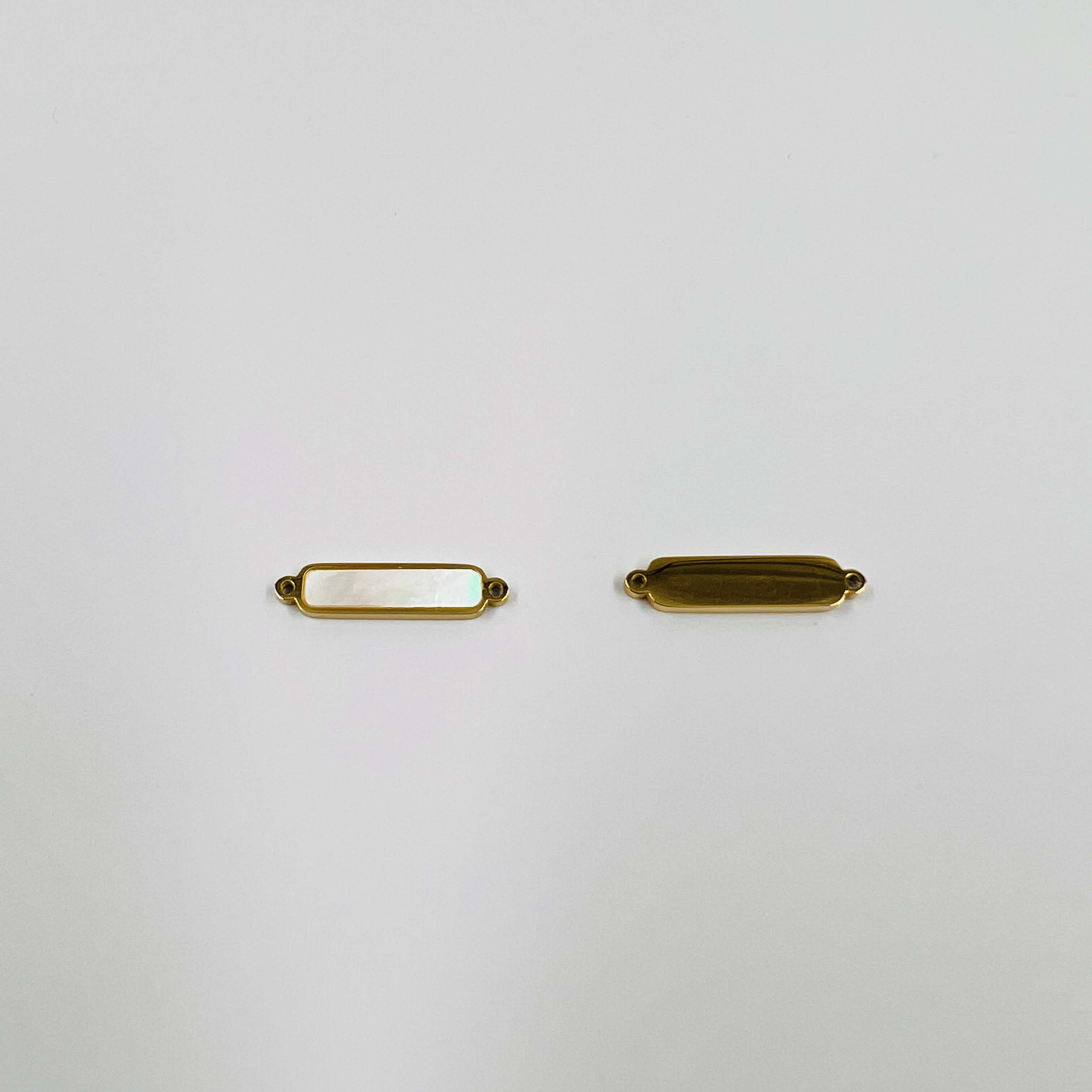 Amulette nacre rectangle