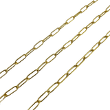 Chaîne trombone arrondie 4x12mm
