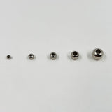Perles à rayures en acier x5