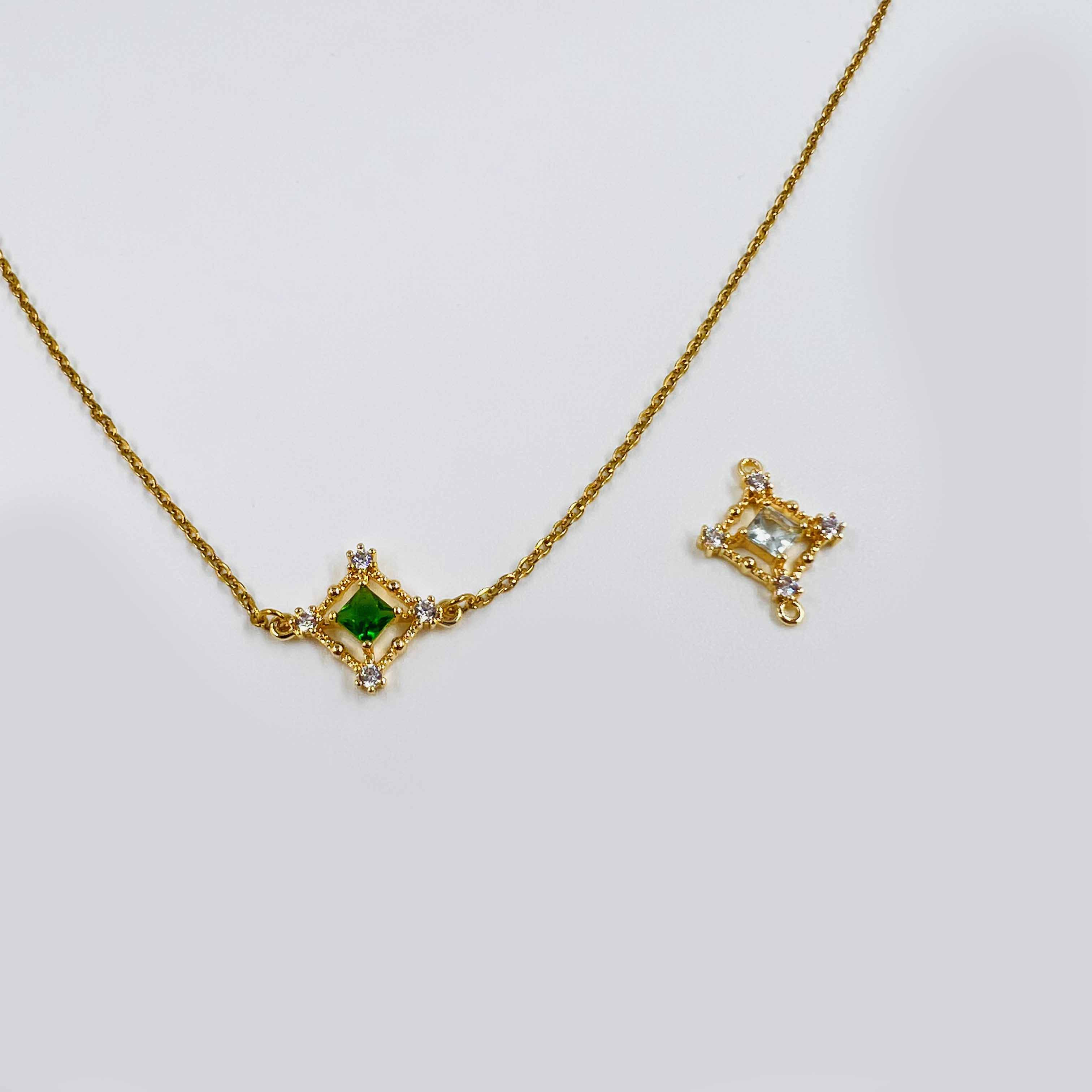 Losange connecteur coloré