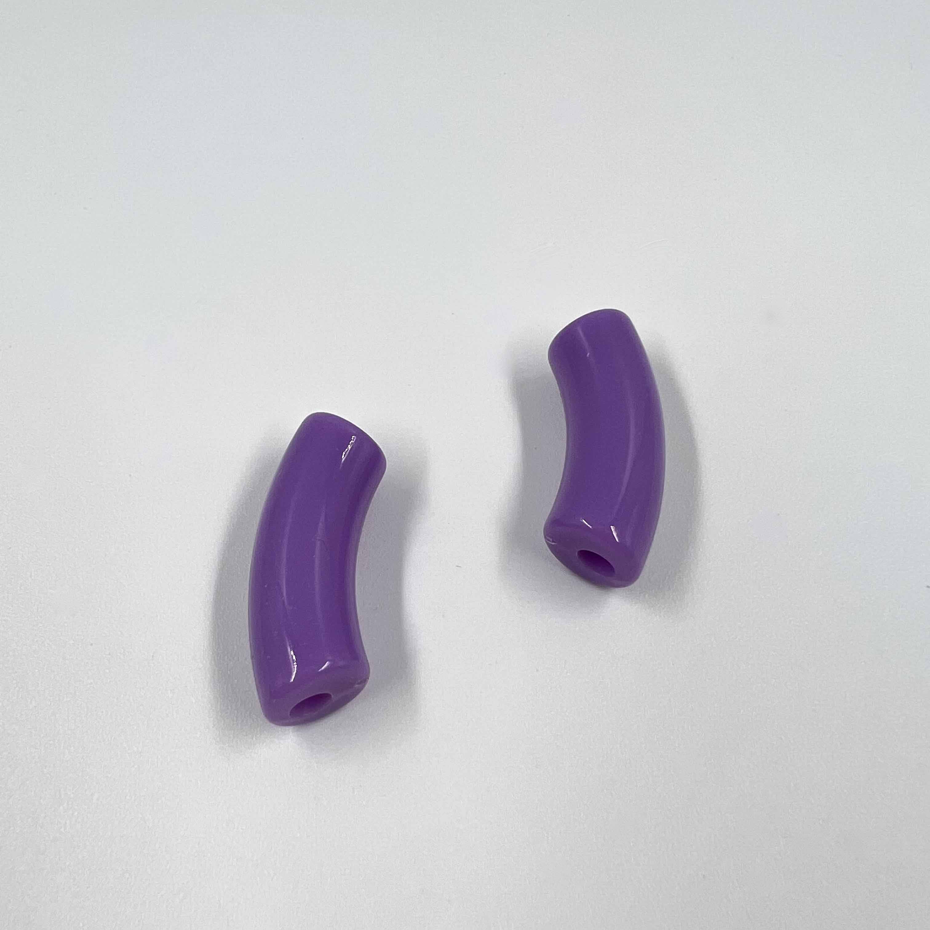 Perles tube L 34mm x5