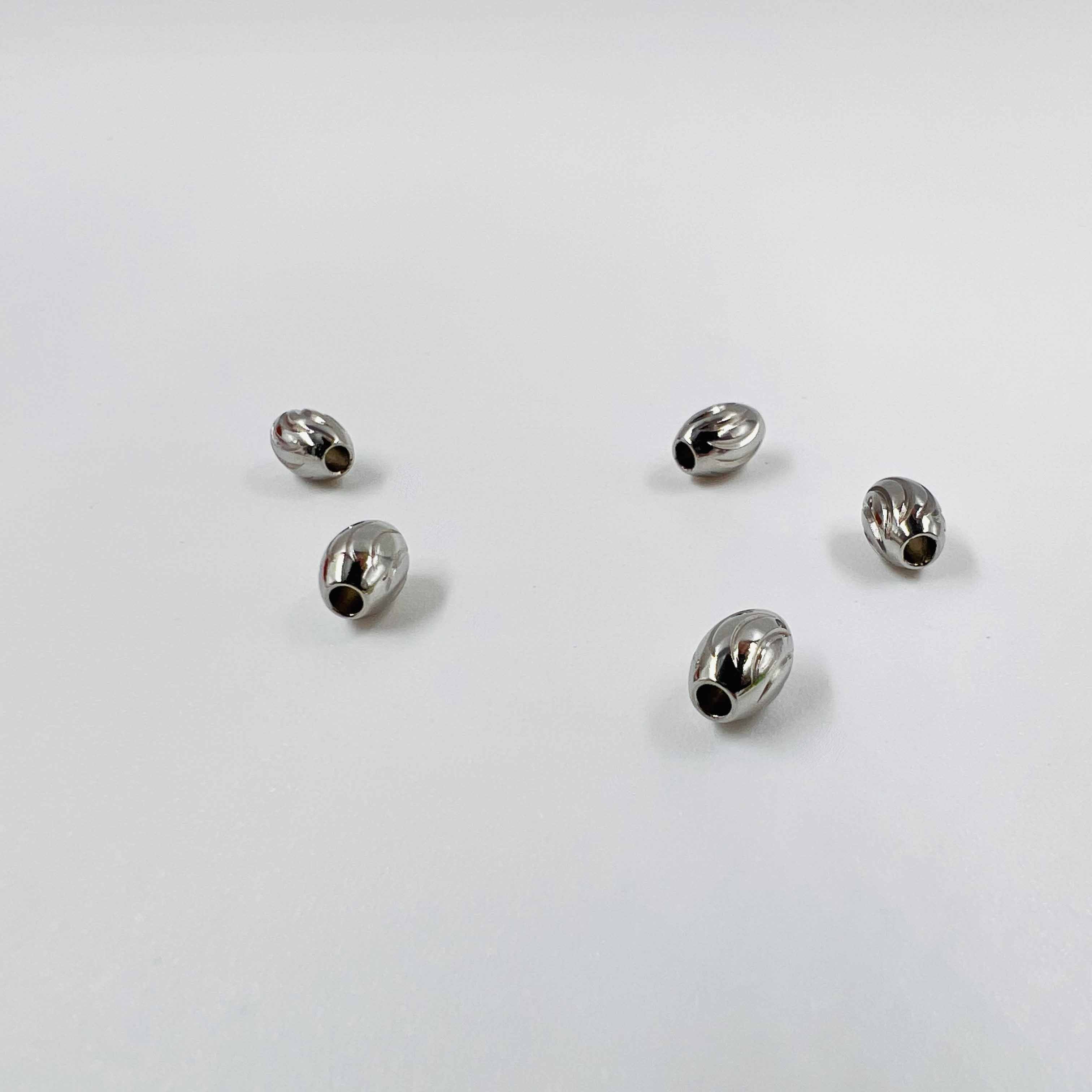 Olives ciselées acier x5