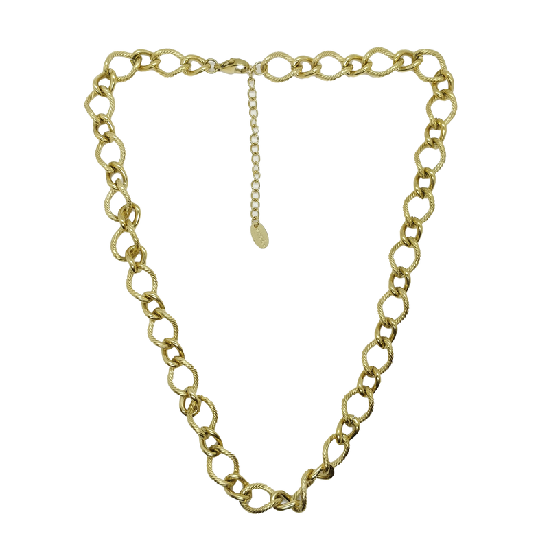 Collier maille double