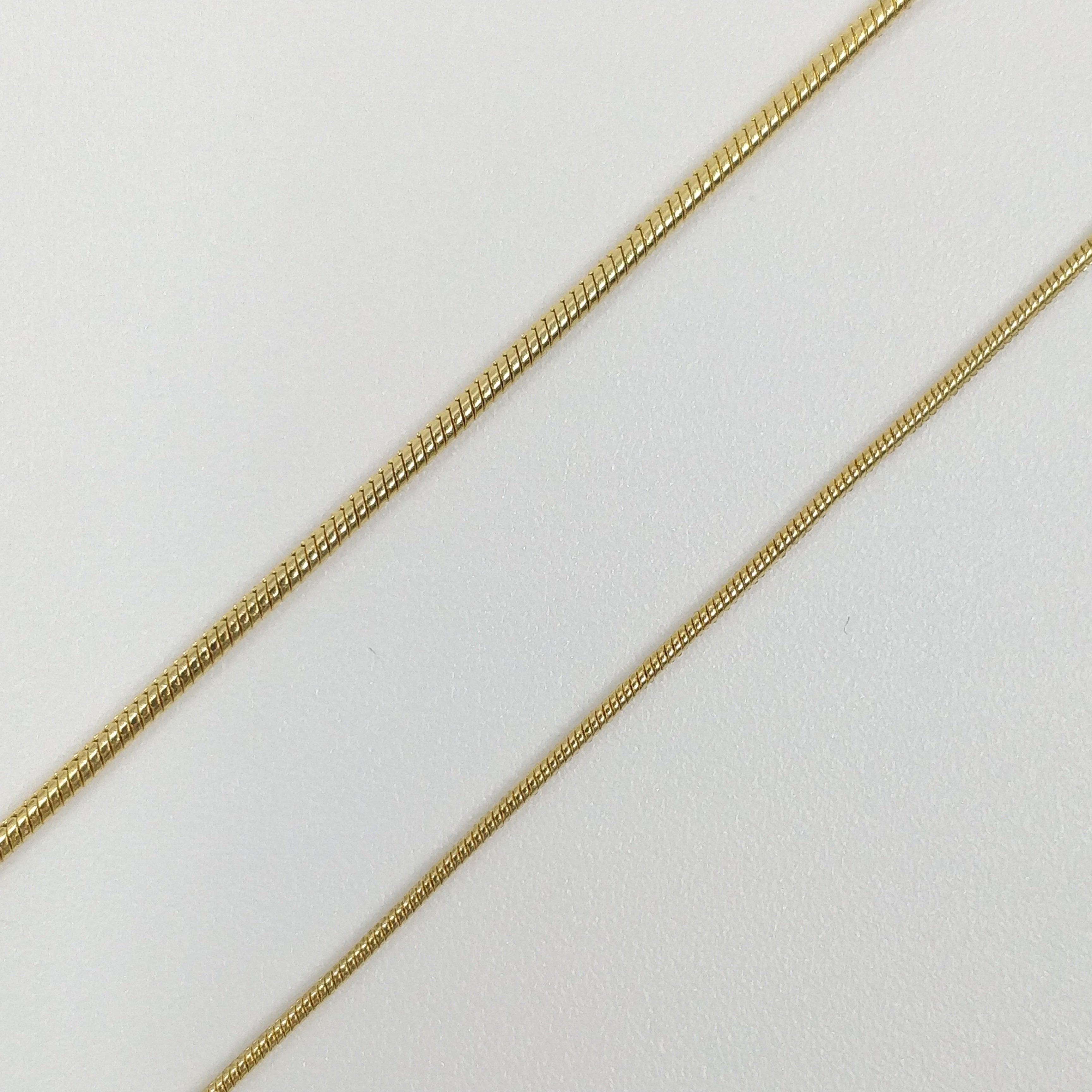 Collier chaîne serpent