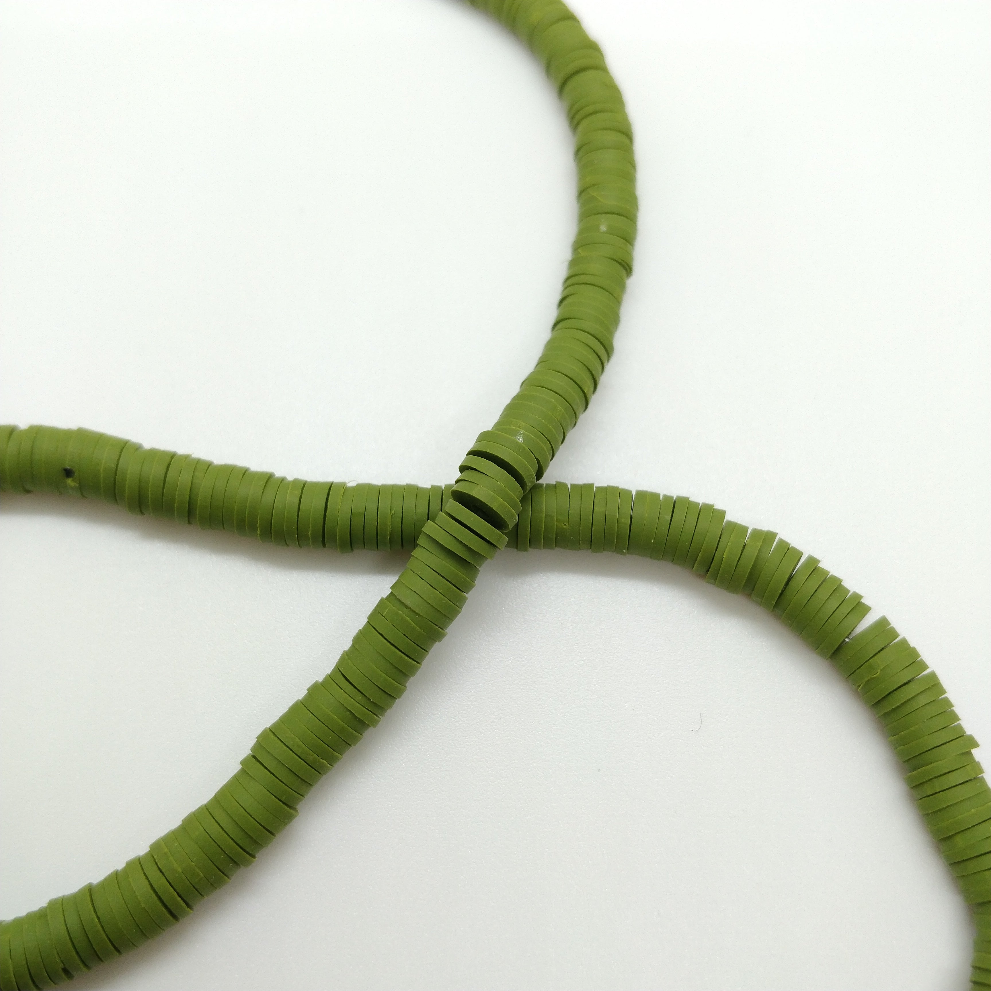 Perles heishi 4/6mm - plusieurs coloris disponible