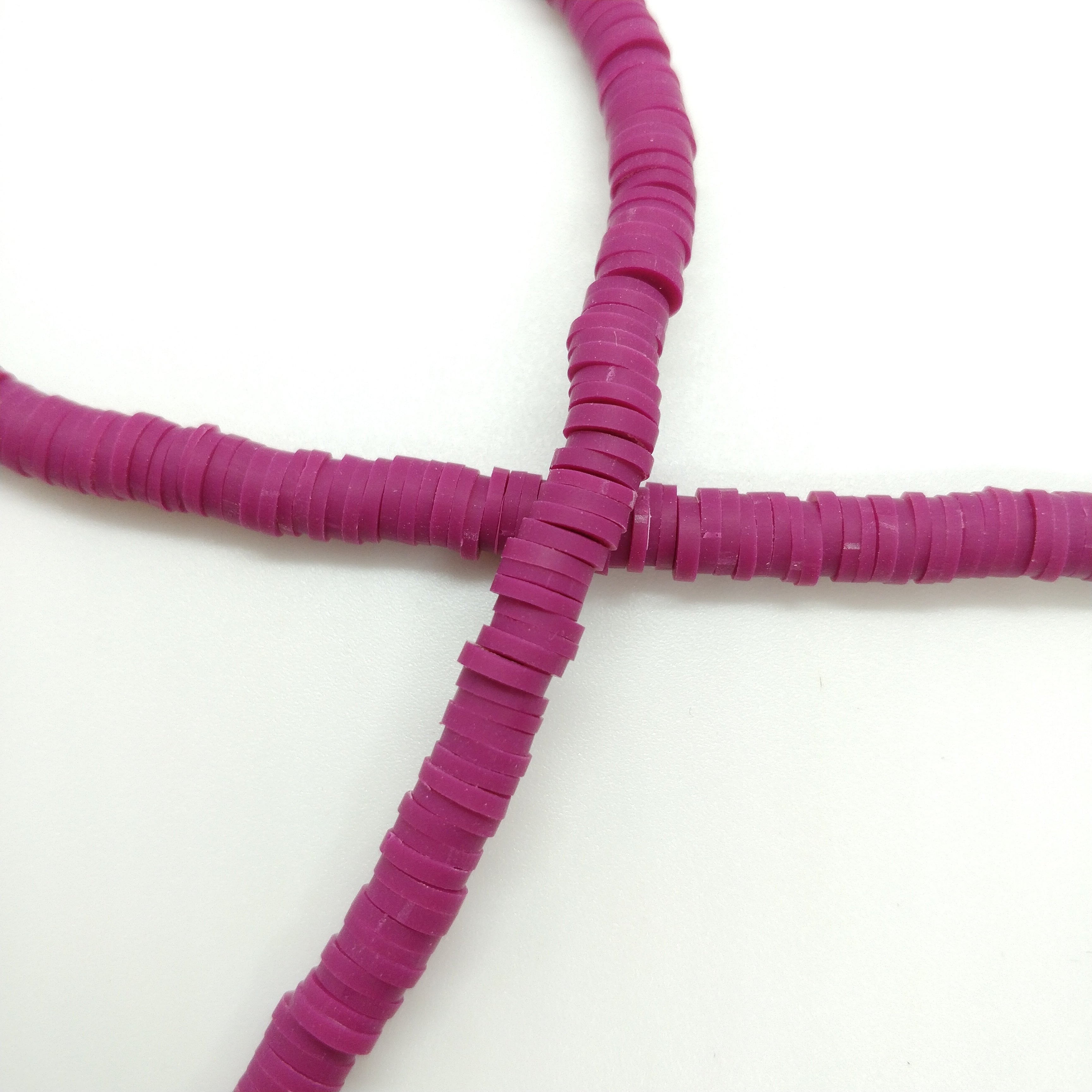 Perles heishi 4/6mm - plusieurs coloris disponible