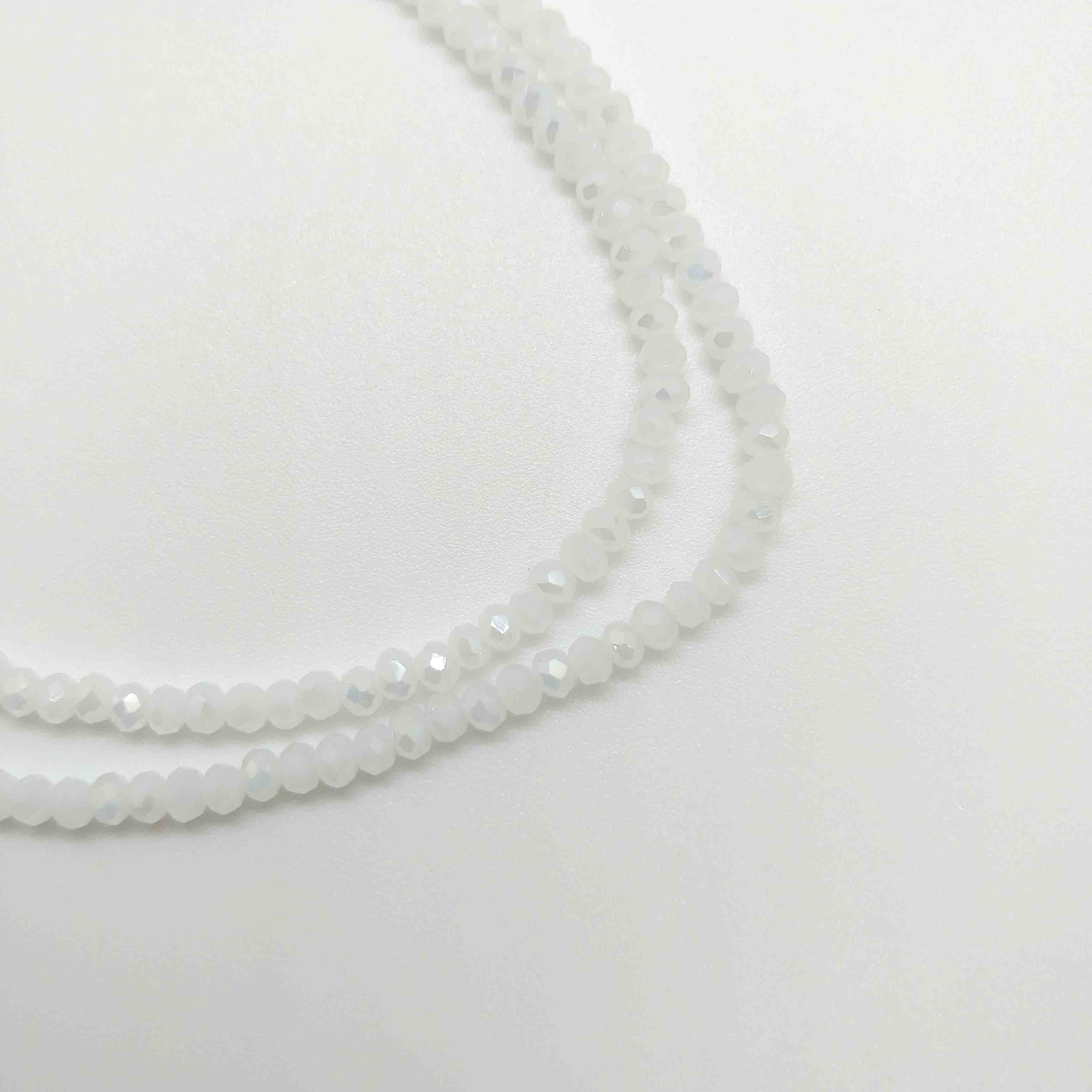 Perles en verre colorées - Plusieurs coloris