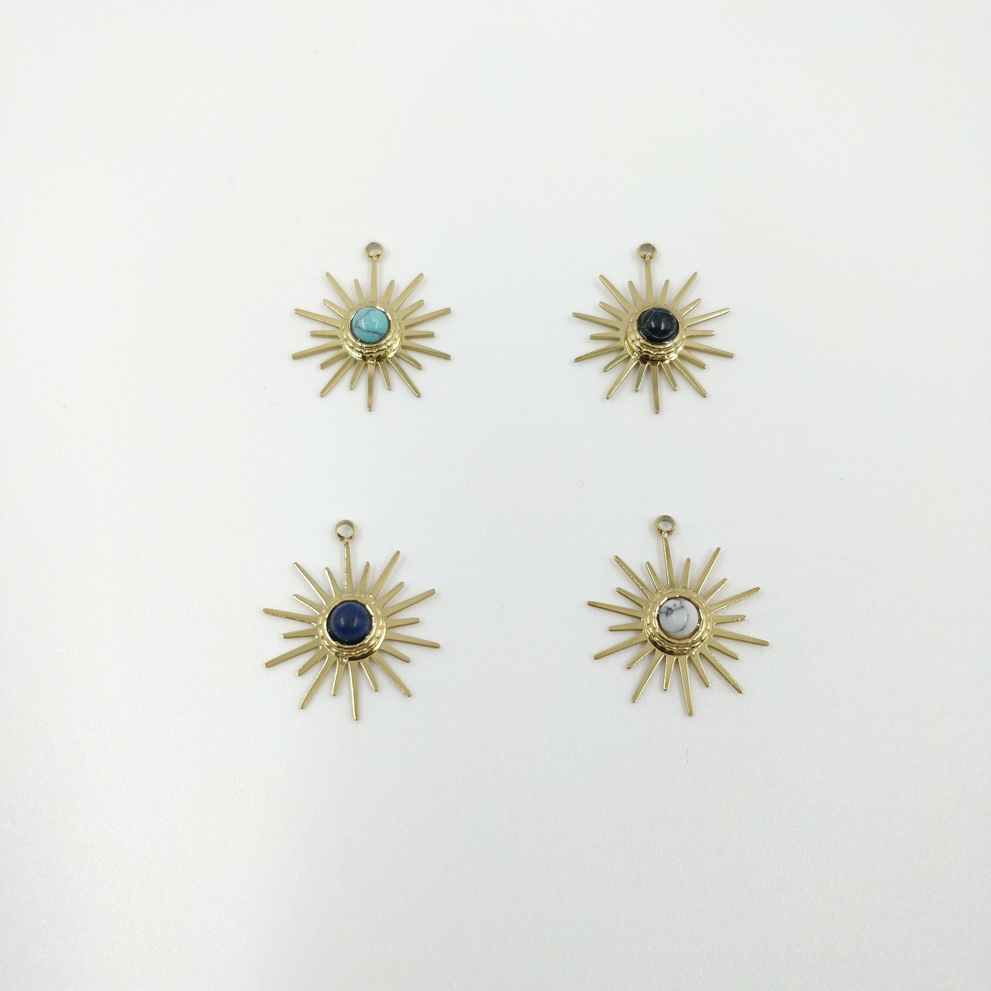 Etoile ornée - 4 coloris