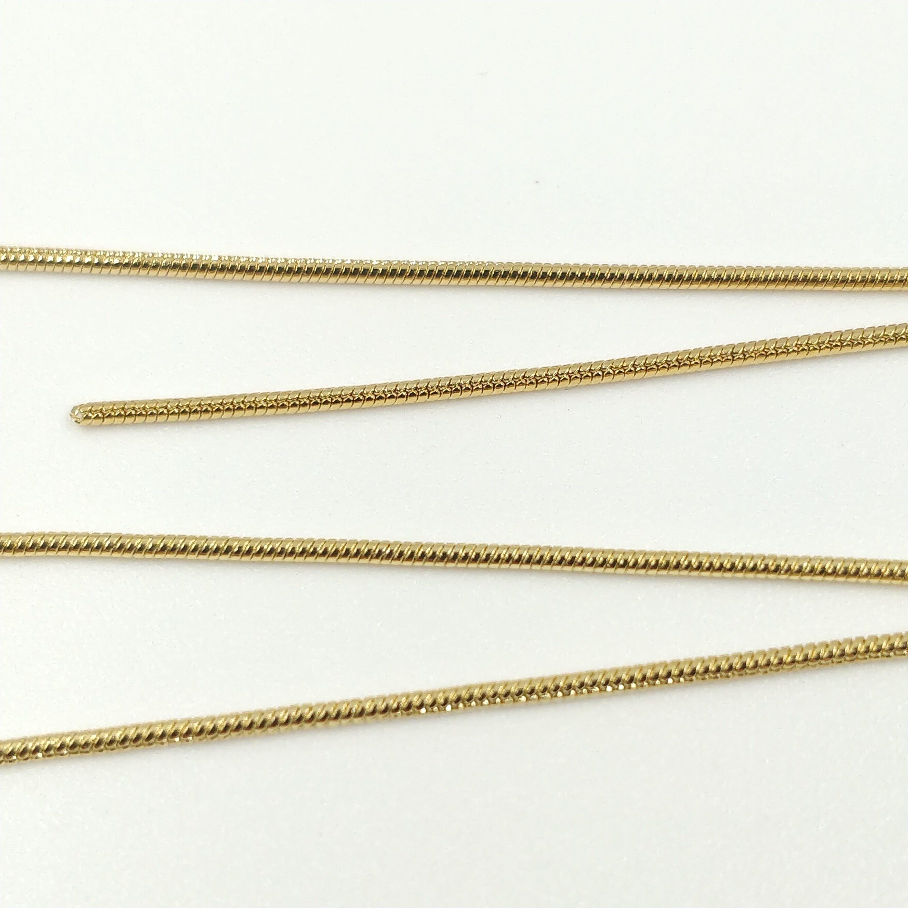 Pompon métal - serpent x2