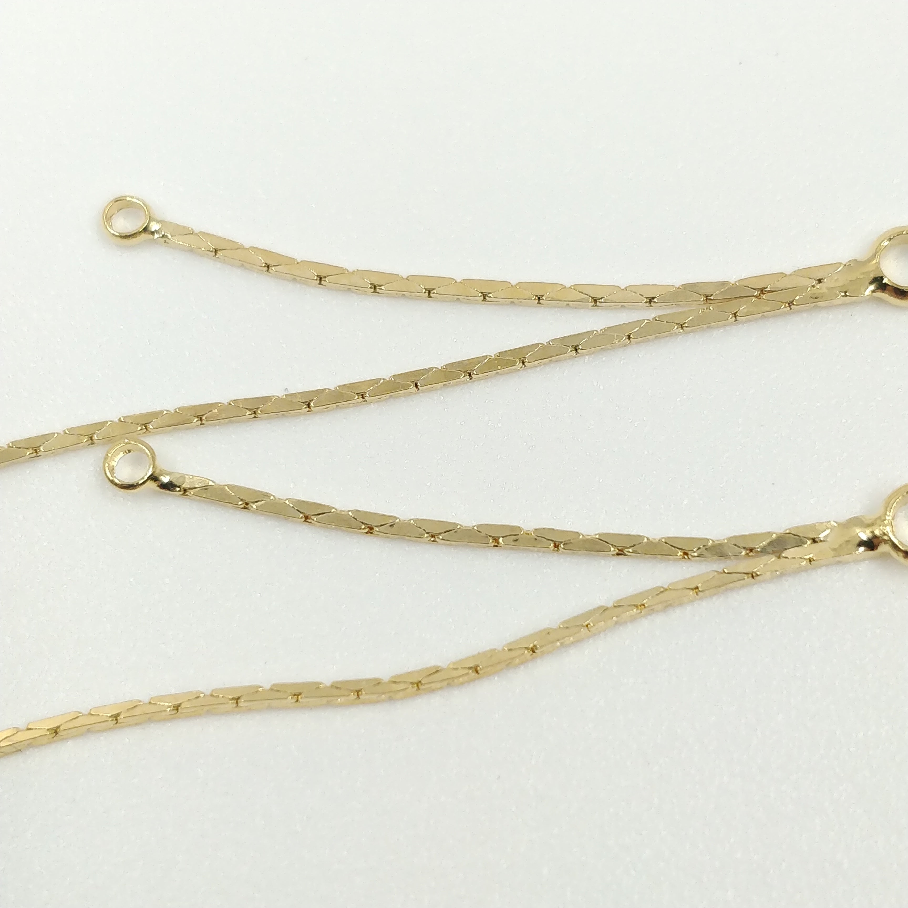 Pompon métal double x2