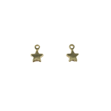 Breloques mini étoiles x5