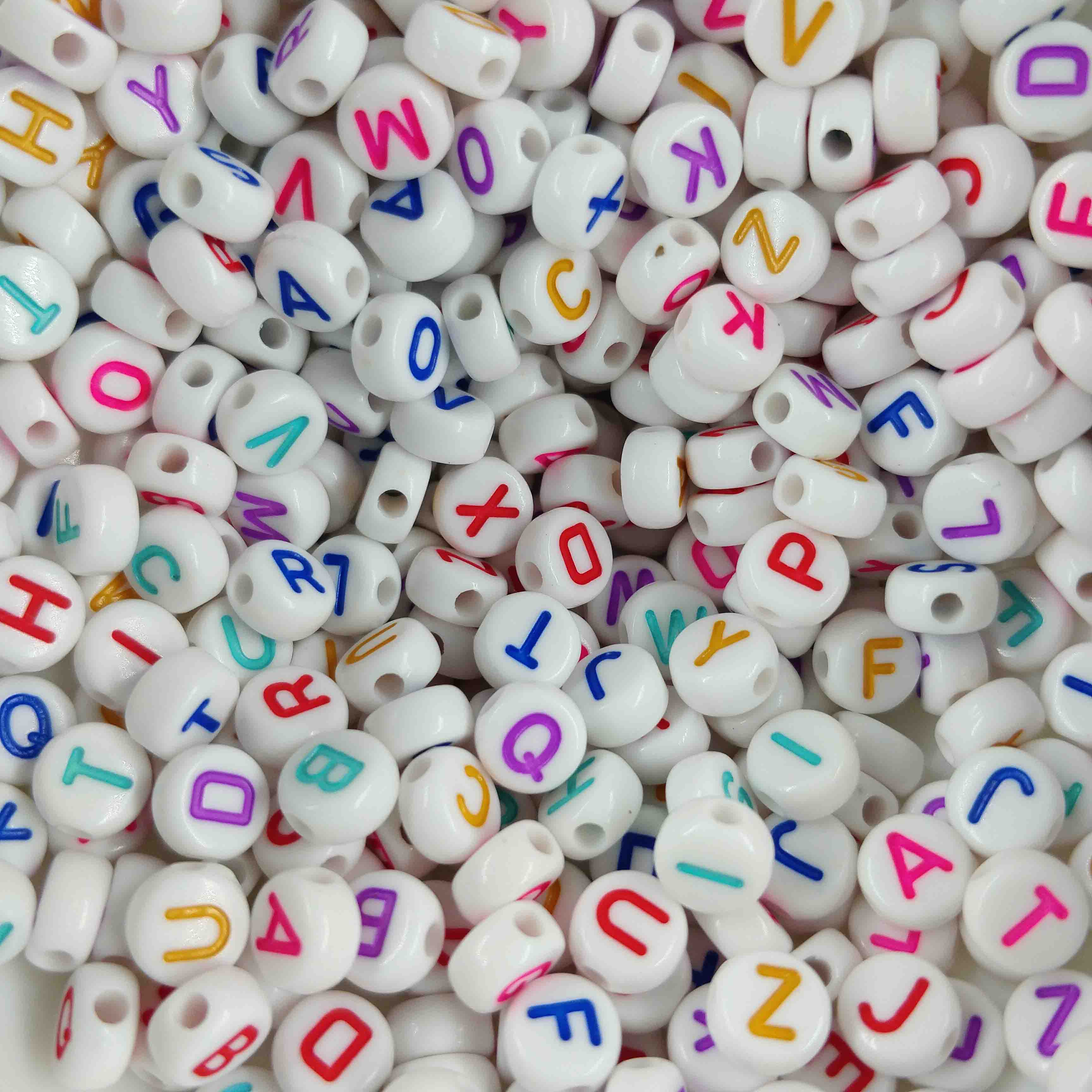 Perle lettre ronde