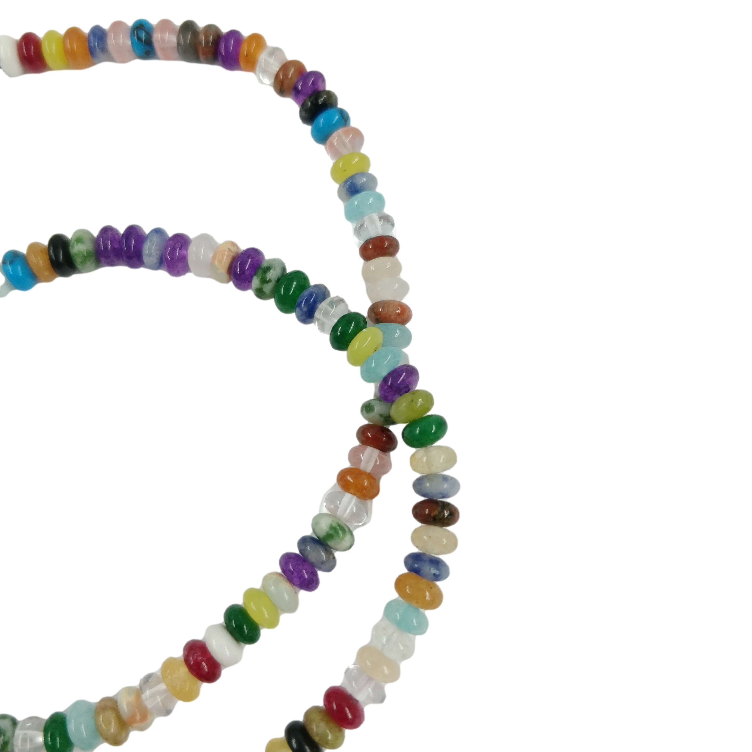 Heishi donut en pierre